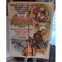 Usado, Vintage Original Cartel Poster De Cine De Tin-tan De Chanoc! segunda mano   México 