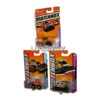 Maquinaria Pesada Lote 3 Vehículos Mattel Matchbox Baf , usado segunda mano   México 