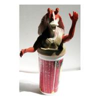 Usado, Star Wars Jar Jar Binks Vaso Con Figura Importado 1999 segunda mano   México 