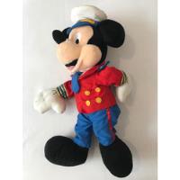 Peluche De Mickey Mouse Capitan Original 59cm X 37cms, usado segunda mano   México 