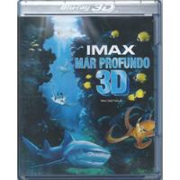Mar Profundo Imax: Deep Sea Bluray Nacional 3d+2d Intacto segunda mano   México 