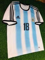 Jersey Argentina 18 Messi Talla S Local, usado segunda mano   México 