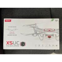 Usado, Drone Syma X5uc Con Cámara Hd Red Y White 1 Batería segunda mano   México 