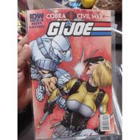 Cómic Idw En Inglés Gi Joe Cobra Civil War No.3 B Vol.2  13 segunda mano   México 