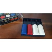 1976 Set De Fichas De Poker 2 Racks Vintage En Caja C12 segunda mano   México 