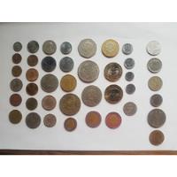 Paquete De Monedas Mexicanas Varias (35 Piezas Y 6 Extranjer, usado segunda mano   México 