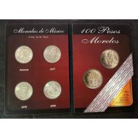 Usado, Album Colección Completa 100 Pesos Morelos Plata .720 ! segunda mano   México 