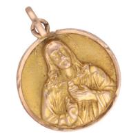 Medalla De 10k Oro Amarillo, 1.3 Gramos, usado segunda mano   México 