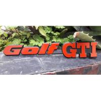 Emblema Golf Gti A2 Mk2 Fbu Germany Original 16v, usado segunda mano   México 