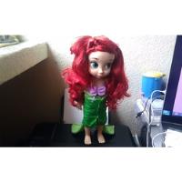 Usado, Disney Store Animators Deluxe Little Mermaid Doll 39 Cms segunda mano   México 