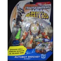 Transformers Prime Beast Hunters Autobot Ratchet Deluxe Clas, usado segunda mano   México 