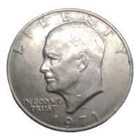 Moneda 1 Dólar Estados Unidos Eisenhower Años 70´s Envio $57, usado segunda mano   México 