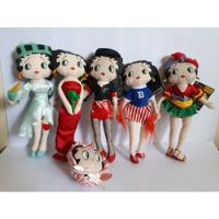 Colección De 5 Peluches Originales Betty Boop Kellytoy , usado segunda mano   México 