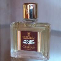 Miniatura Colección Perfum Guerlain Habit Rouge 4ml Vintage , usado segunda mano   México 