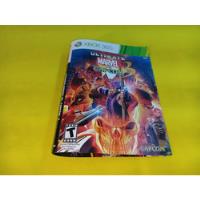 Portada Original Marvel Vs Capcom 3 Ultimate Xbox 360, usado segunda mano   México 