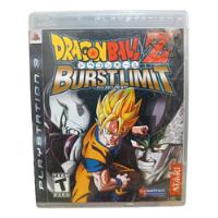 Dragon Ball Z Burst Limit Play Station 3 Ps3 , usado segunda mano   México 