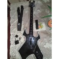 Ps2,ps3,pc Guitarra Tamaño Real Para Guitar Hero Y Rockband , usado segunda mano   México 