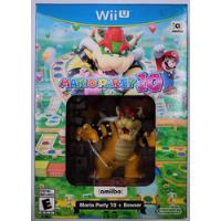 Usado, Mario Party 10 + Amiibo Bowser Wii U * Nintendo Wii U * segunda mano   México 