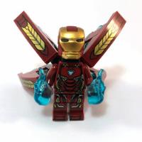 Minifigura Lego Marvel Iron Man Mark 50 Avengers Endgame  segunda mano   México 