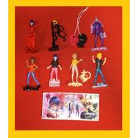 Miraculous Ladybug Kinder 8 Figuras Coleccion 2020 Completa segunda mano   México 