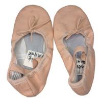 Usado, Zapatillas De Ballet De Cuero Color Rosa Para Niña 15.5cm segunda mano   México 