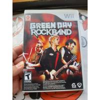 Green Day Rock Band De Wii O Wii U En Buen Estado segunda mano   México 