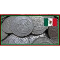 1 Kilo De Monedas 20 Pesos Cultura Maya 32mm Conmemorativa segunda mano   México 