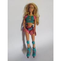 Barbie Patinadora Shorts Blusa Rubia , usado segunda mano   México 