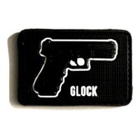 Parche Pvc Glock Pistola 9mm Militar Ejercito 8cm Con Velcro, usado segunda mano   México 