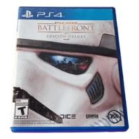 Star Wars Battle Front I Edición Deluxe Ps4 Fisico segunda mano   México 