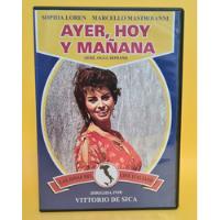 Dvd / Ayer, Hoy Y Mañana / Vittorio De Sica / Sophia Loren, usado segunda mano   México 