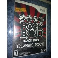 Nintendo Wii Wiiu Rock Band Track Pack Classic Rock  segunda mano   México 