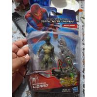 Figura Marvel Amazing Spiderman Invisi-skin Lizard , usado segunda mano   México 
