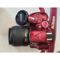 Usado, Nikon D5300 18-55mm Vr Kit Dslr Color  Rojo + 55-300mm segunda mano   México 
