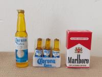 Imanes Miniatura Para Refrigerador Cerveza Corona Marlboro , usado segunda mano   México 