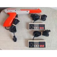 Controles + Pistola Zapper Originales Nintendo Nes, usado segunda mano   México 