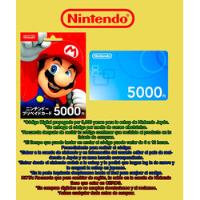 Tarjeta Digital Para Nintendo Eshop 5000 Yenes, Japon segunda mano   México 