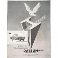 Cartel Retro Autos Nissan Datsun Bluebird 1960 /811 segunda mano   México 