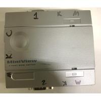 Iogear Mini View Gcs12 2-port Kvm Switch Uuv, usado segunda mano   México 