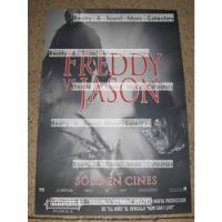 Freddy Vs Jason Poster Original De Coleccion segunda mano   México 