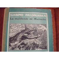Lp Gabino Palomares, La Maldicion De La Malinche segunda mano   México 
