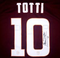 Jersey Autografiado Francesco Totti As Roma 2014-15 Capitano segunda mano   México 