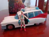 Usado, Cazafantasmas Vehículo Ecto-1 Con Figura Vintage 80s  segunda mano   México 