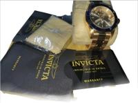 Reloj Invicta  Patente Suiza Baño Oro Automático Mod 8930 segunda mano   México 