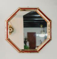 Espejo Veneciano En Forma Octagonal, usado segunda mano   México 