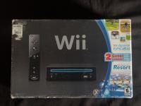 Usado, Consola Wii Negro + Cables + Controles + Caja Sin Juegos segunda mano   México 