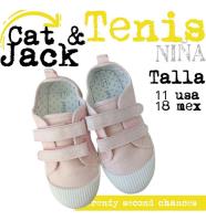Usado, Tenis Cat & Jack Rosa Glitter. La Segunda Bazar segunda mano   México 