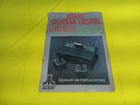 Manual Original Atari Sistema Digital Vedeojuegos  segunda mano   México 