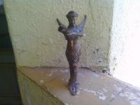 Antigua Figura De Bronce Mujer Alada, usado segunda mano   México 