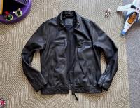 Chamarra All Saints Karl Leather Jacket... segunda mano   México 
